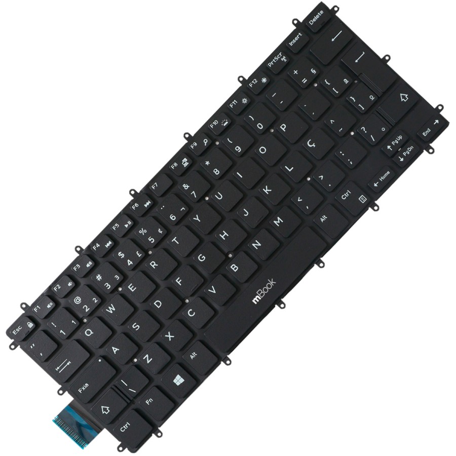 Teclado pra Dell Inspiron 14 7472 BR Sem LED