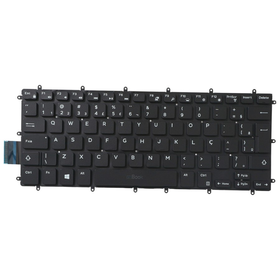 Teclado pra Dell Inspiron 15 5578 BR Sem LED