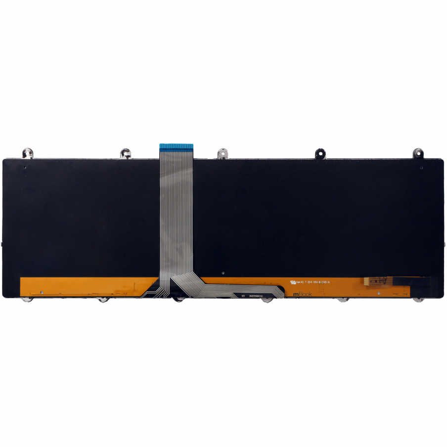 Teclado para notebook MSI V123322AK1 Com LEDs RGB