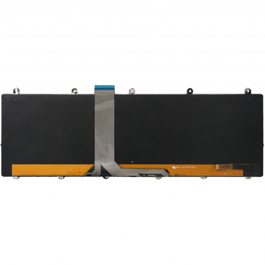 Teclado para notebook MSI V123322AK1 Com LEDs RGB