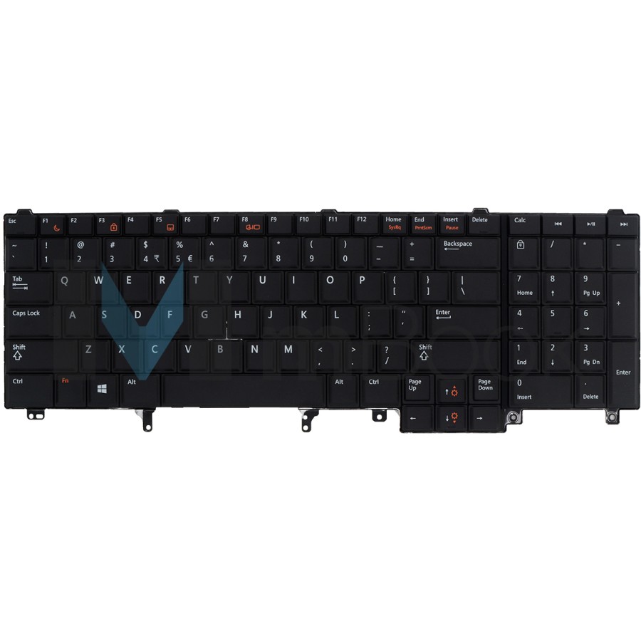 Teclado Dell Latitude 0WG3DV 17XD7 55010K600-035-G Padrão US