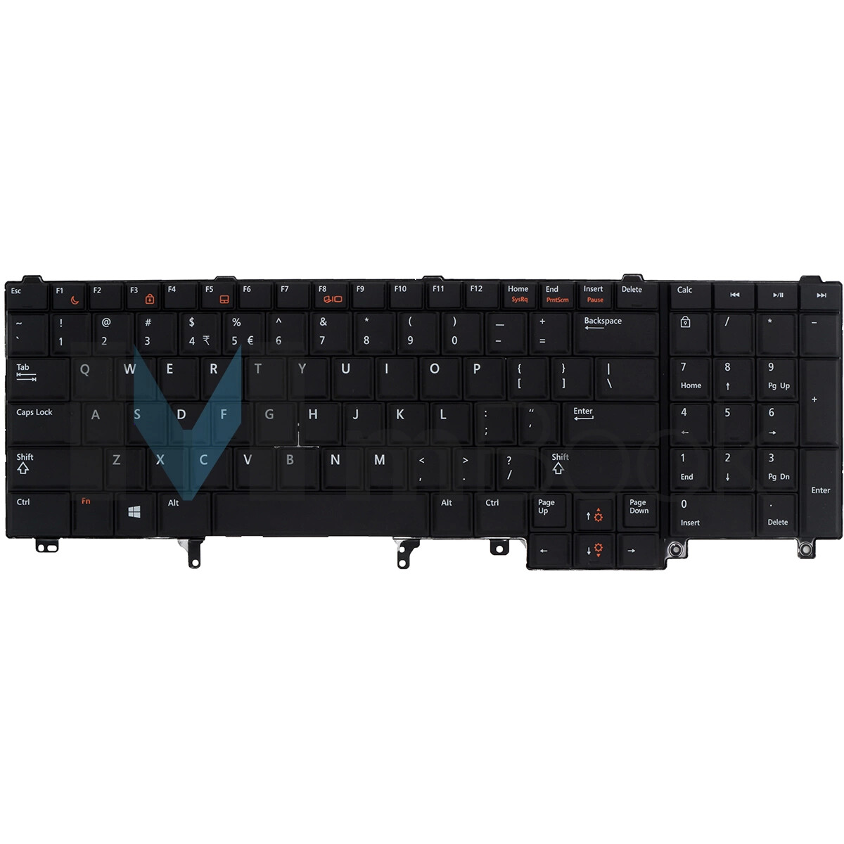Teclado Dell Latitude 9Z.N5NUC.00G PK130FH1A11 Layout US, 
