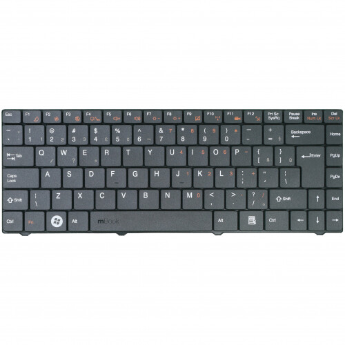 Teclado para notebook compatível com 71GU50012-40 Wifi F10, 