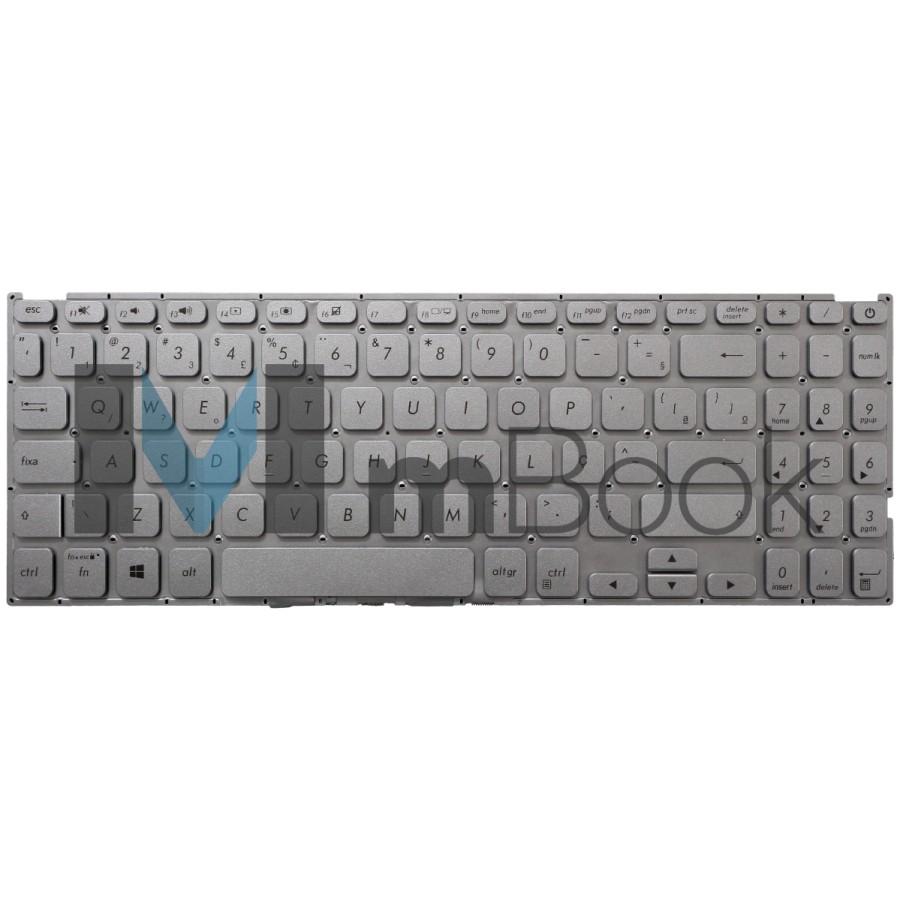 Teclado Para Asus Vivobook X512D X512DA X512F BR Prateado