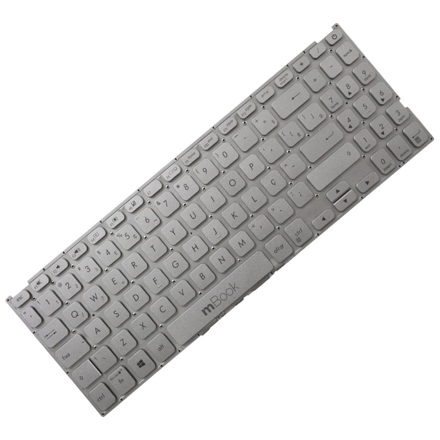 Teclado Para Asus Vivobook X512D X512DA X512F BR Prateado
