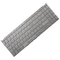 Teclado Para Asus Vivobook X512D X512DA X512F BR Prateado Teclado Para Asus Vivobook X512D X512DA X512F BR Prateado