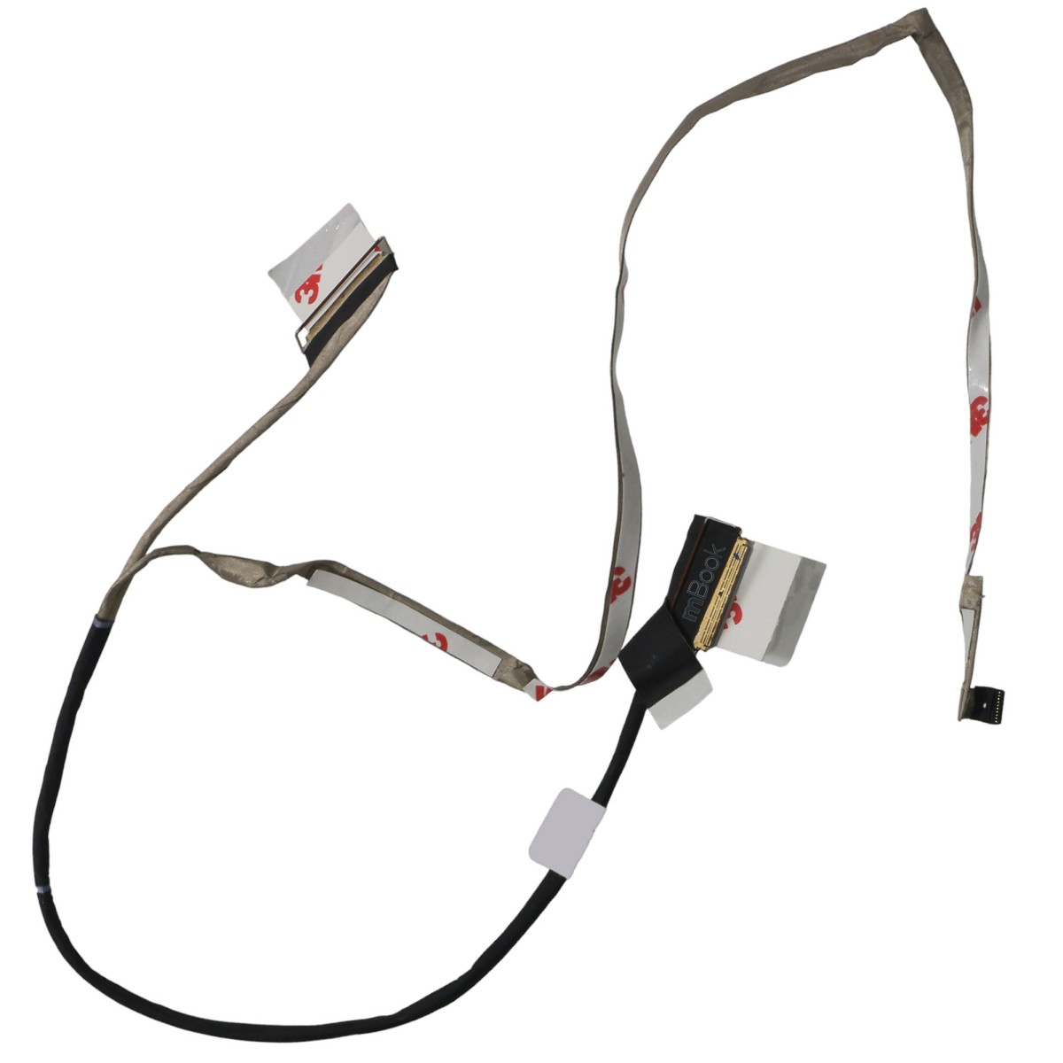 Cabo flat da Tela para Dell Compatível com DC02C00S000, 