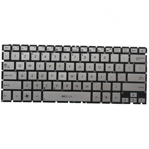 Teclado para Asus UX31A UX31 UX31E UX32A UX32VD Prata US, 