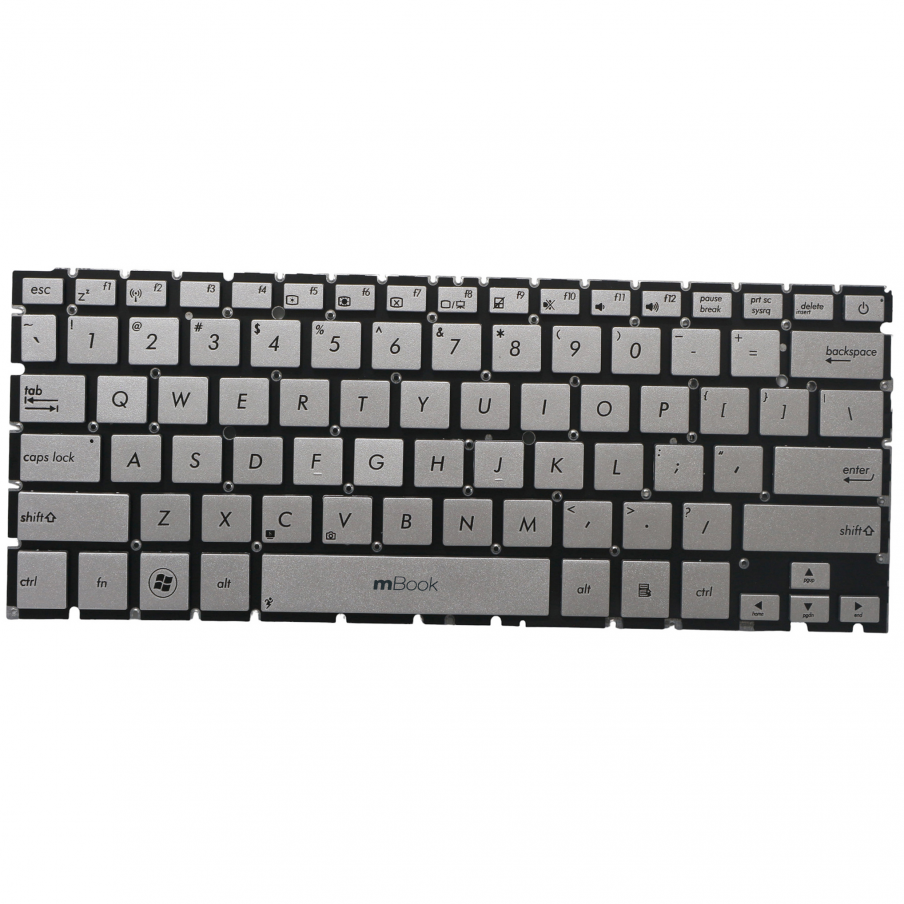 Teclado para Asus UX31A UX31 UX31E UX32A UX32VD Prata US