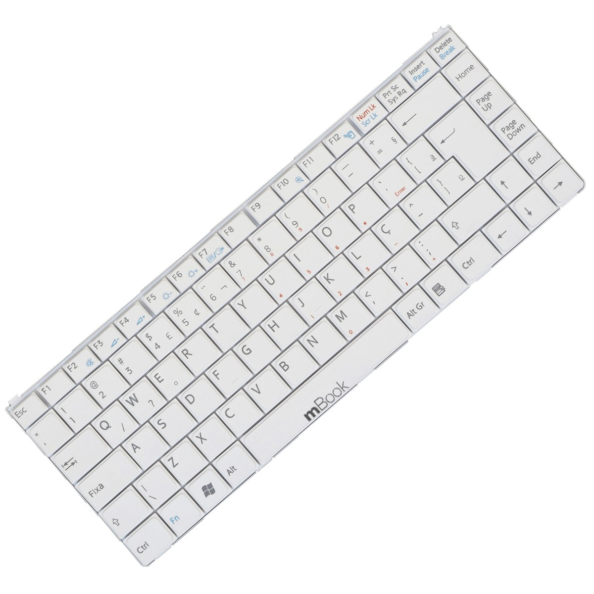 Teclado Sony Vaio VGN-N395E/B VGN-N395E/W K070278A1 Branco