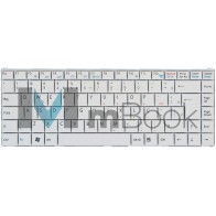 Teclado Sony Vaio VGN-N395E/B VGN-N395E/W K070278A1 Branco Teclado Sony Vaio VGN-N395E/B VGN-N395E/W K070278A1 Branco