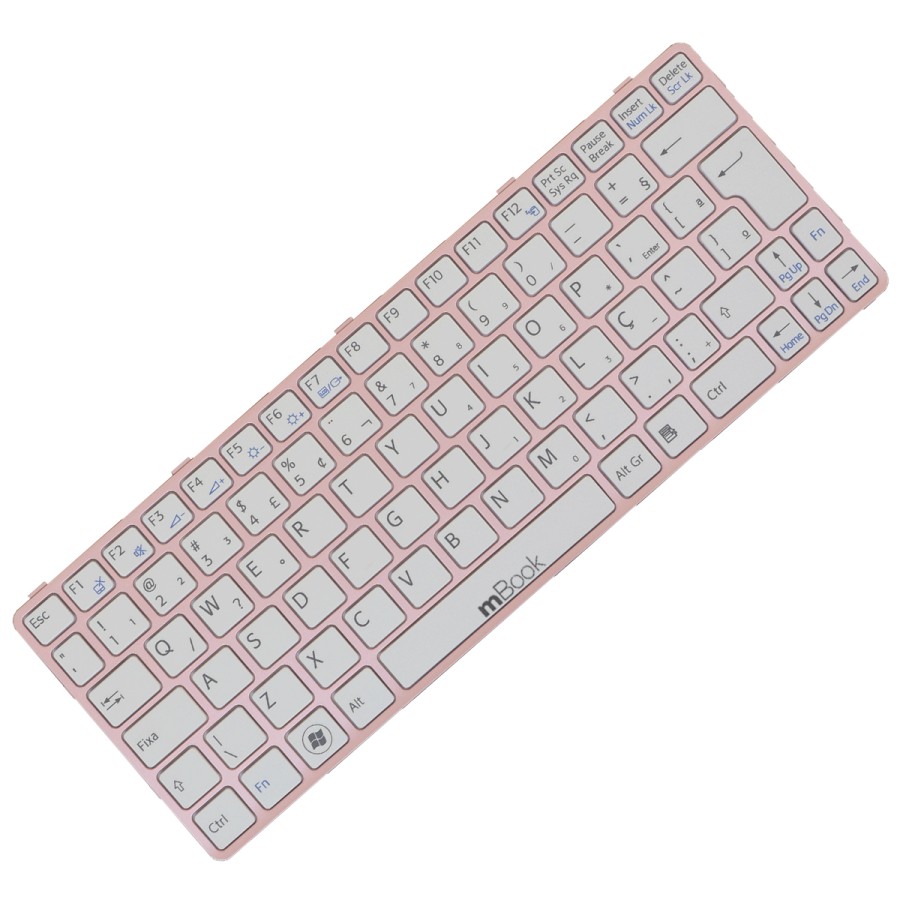 Teclado Sony Vaio SVE1113FXW SVE11135CXW SVE1113M1EB Rosa