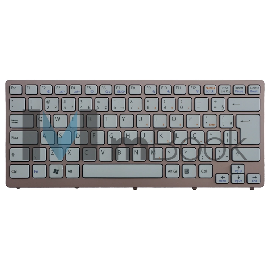 Teclado Para Sony Vaio Compatível Com Pn Mp-09f58pa-8861
