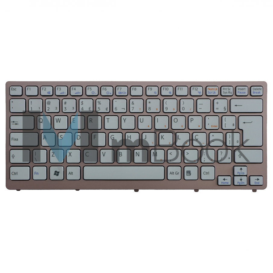 Teclado Para Sony Vaio Compatível Com Pn Mp-09f58pa-8861