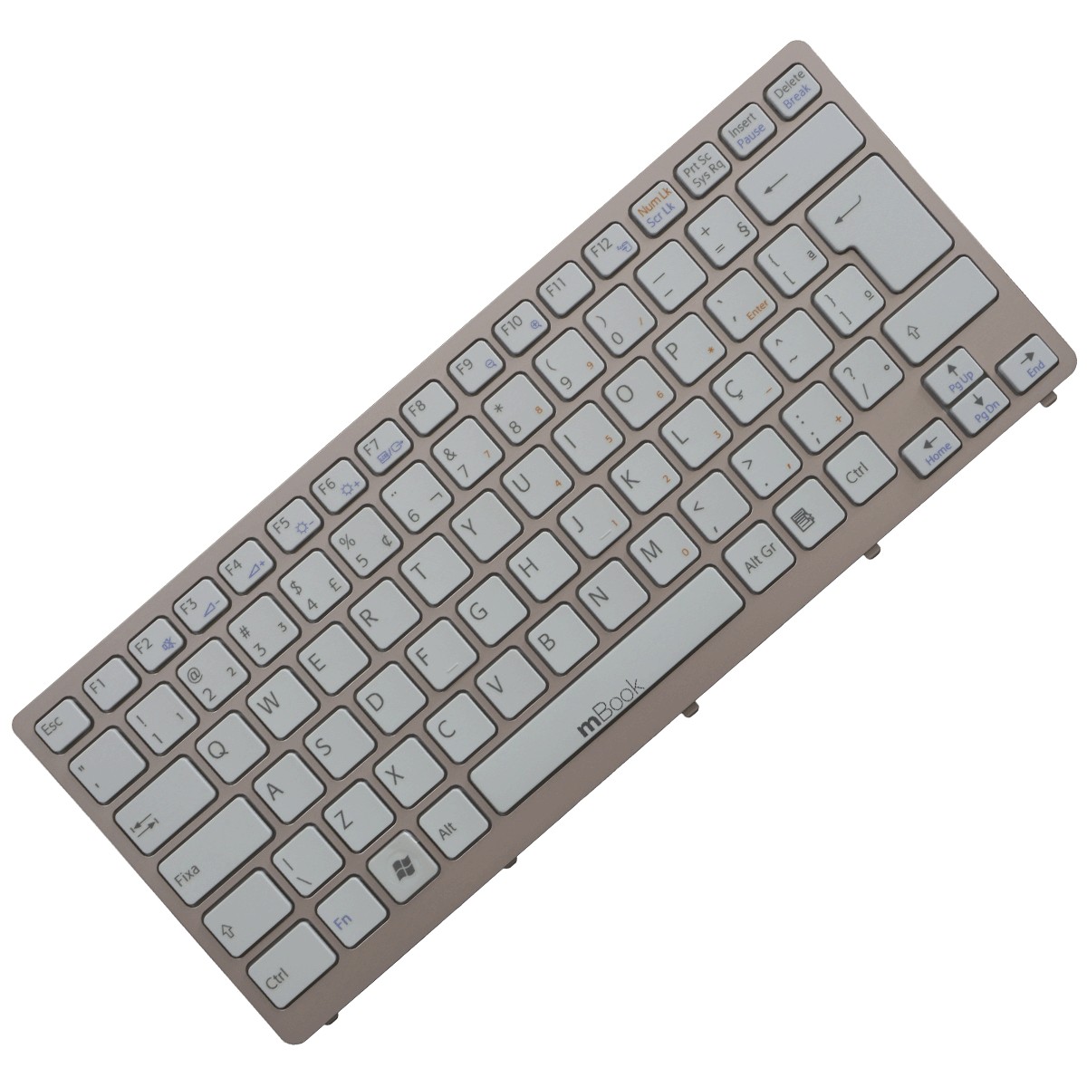 Teclado Sony Vpccw2bgn Vpc-cw2bgn Vpccw2s3c Moldura Rosa