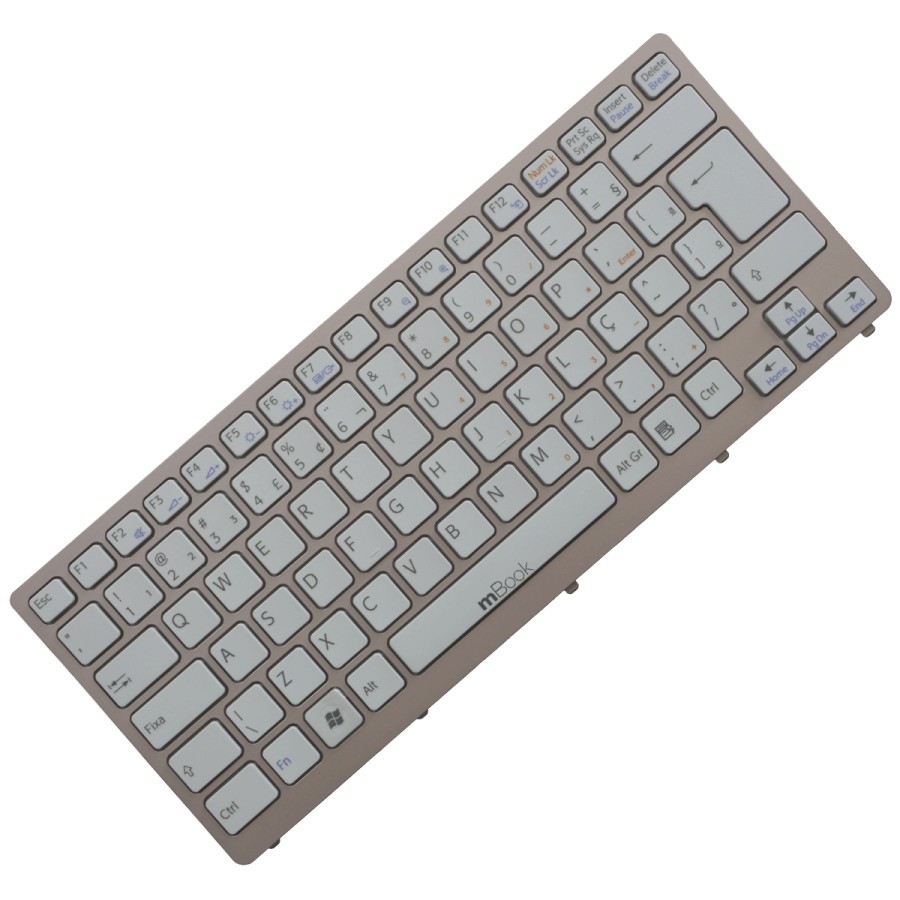 Teclado Sony Vpccw2bgn Vpc-cw2bgn Vpccw2s3c Moldura Rosa