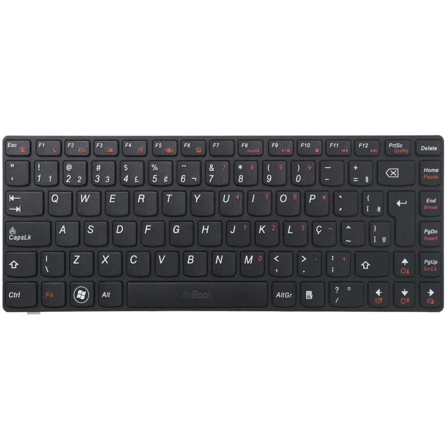 Teclado para Lenovo G400 G405 G410 Mp-10a26pa-6866w 25206644