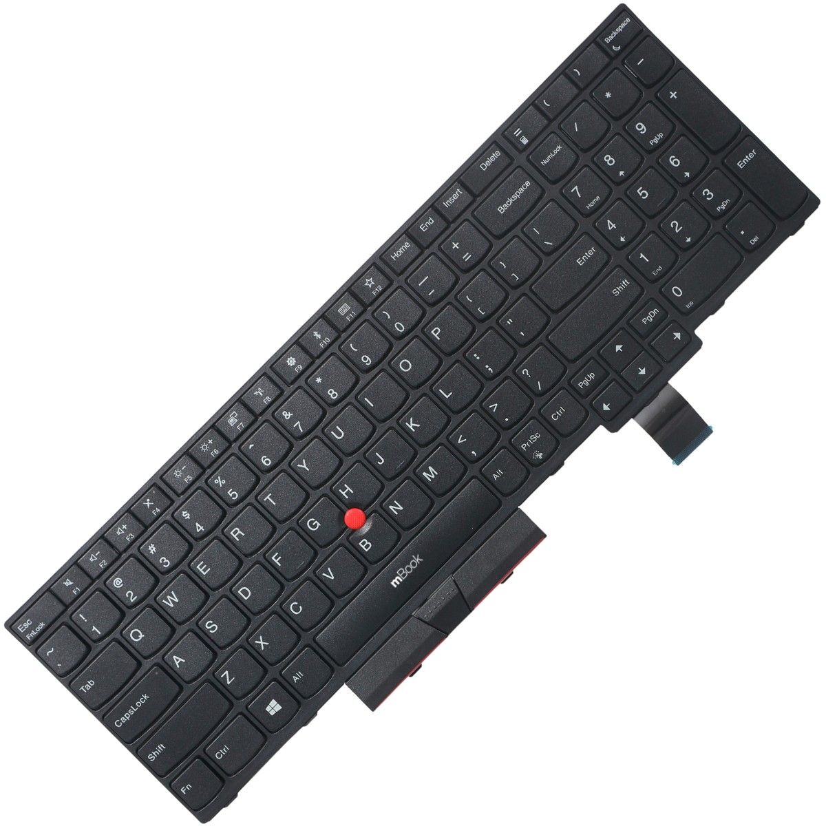 Teclado para Lenovo compatível com 01EN928, 79M01HT US c/ PS, 