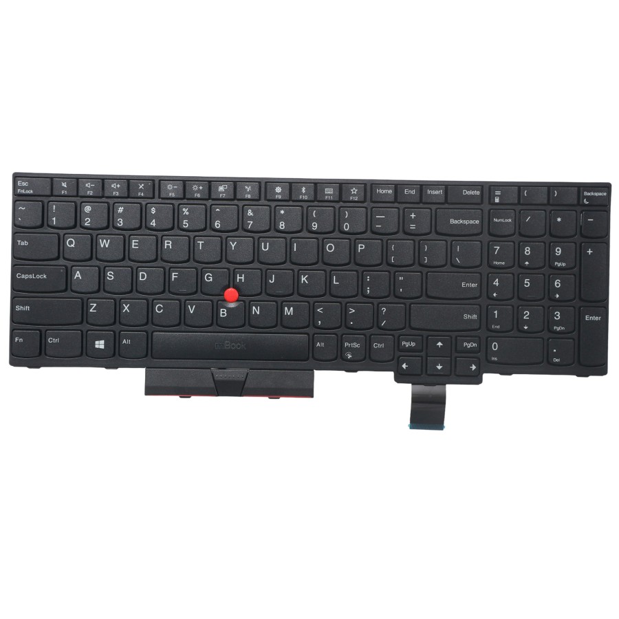 Teclado para Lenovo compatível com 01EN928, 79M01HT US c/ PS, 