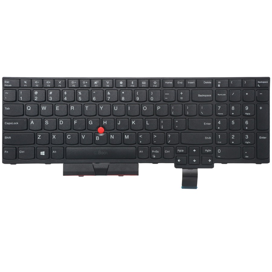 Teclado para Lenovo compatível com 01EN928, 79M01HT US c/ PS, 
