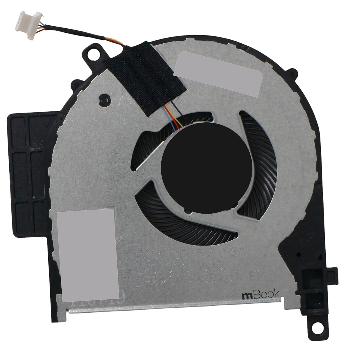 Cooler Fan Ventoinha para Hp Tpn-w134, 