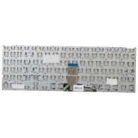Teclado para Asus M515DAP Prateado Layout Layout BR Teclado para Asus M515DAP Prateado Layout Layout BR