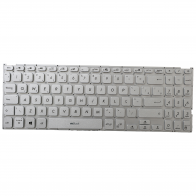 Teclado para Asus M515DAP Prateado Layout Layout BR Teclado para Asus M515DAP Prateado Layout Layout BR