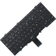 Teclado para Dell Latitude 5289 Layout PO Com Led Teclado para Dell Latitude 5289 Layout PO Com Led