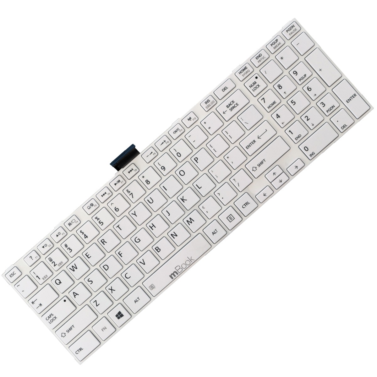 Teclado Toshiba Satellite C55-a C55-a5100 C55-a5220 Bco