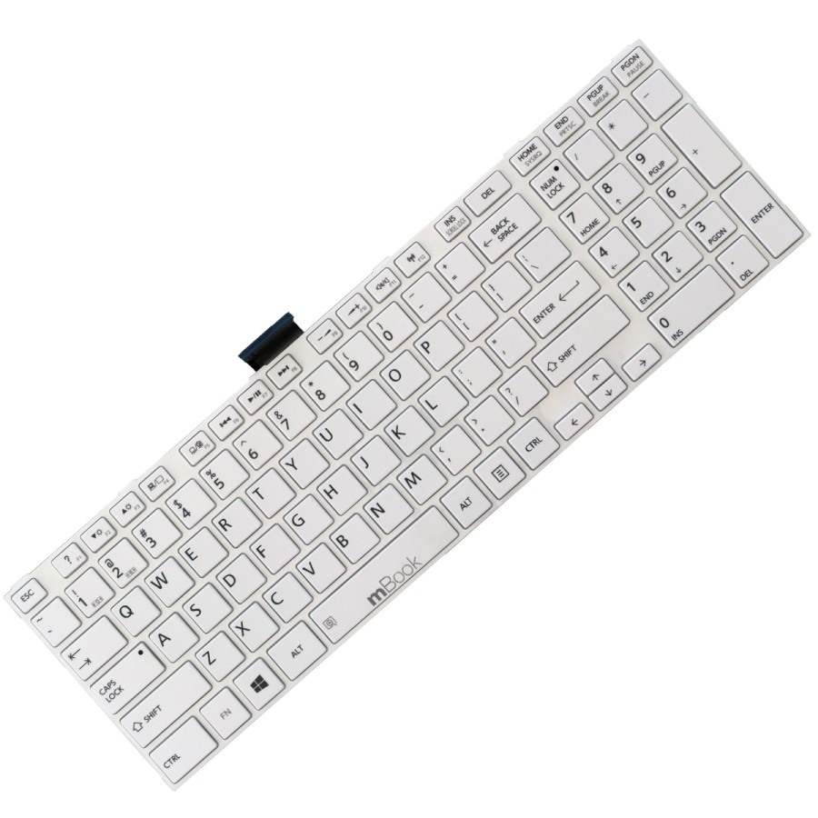Teclado Toshiba Satellite C55-a C55-a5100 C55-a5220 Bco