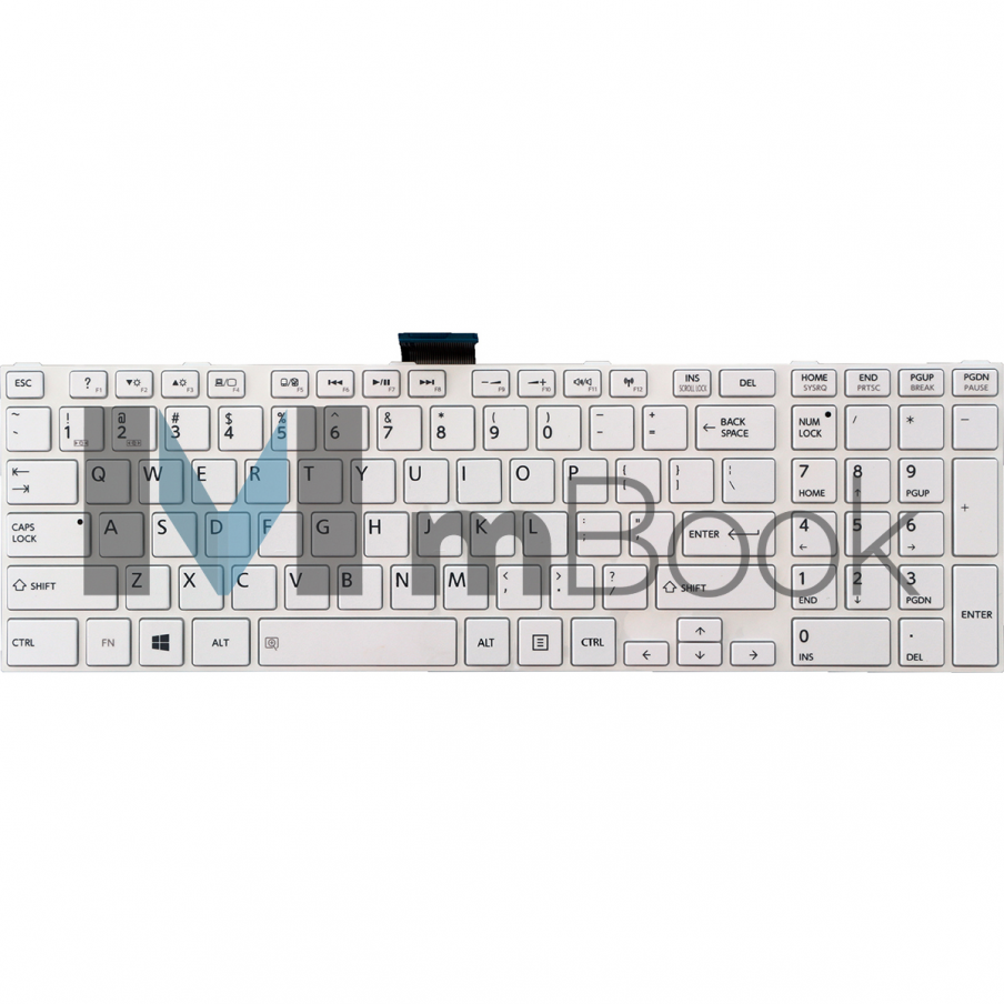 Teclado Toshiba Satellite C55-a C55-a5100 C55-a5220 Bco