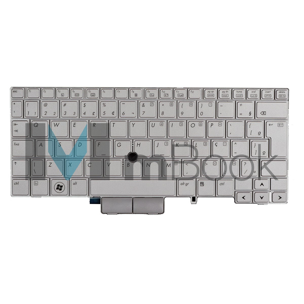 Teclado para HP Elitebook 649756-001 649756-201 Br, 