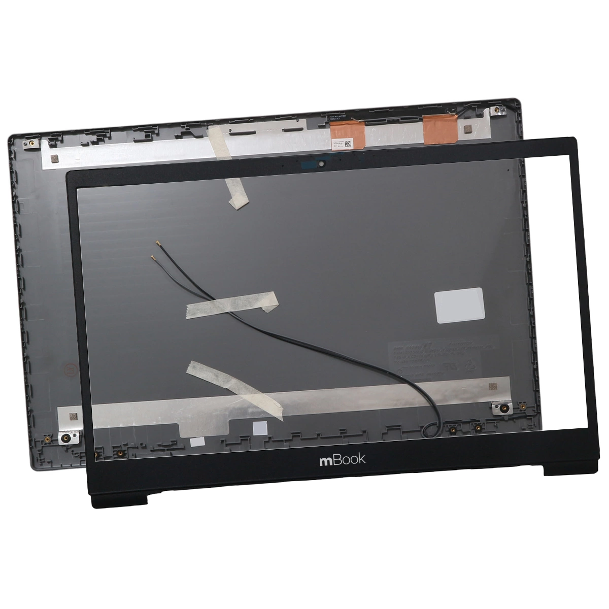 Tampa traseira da tela e moldura para Lenovo FA1A40000200