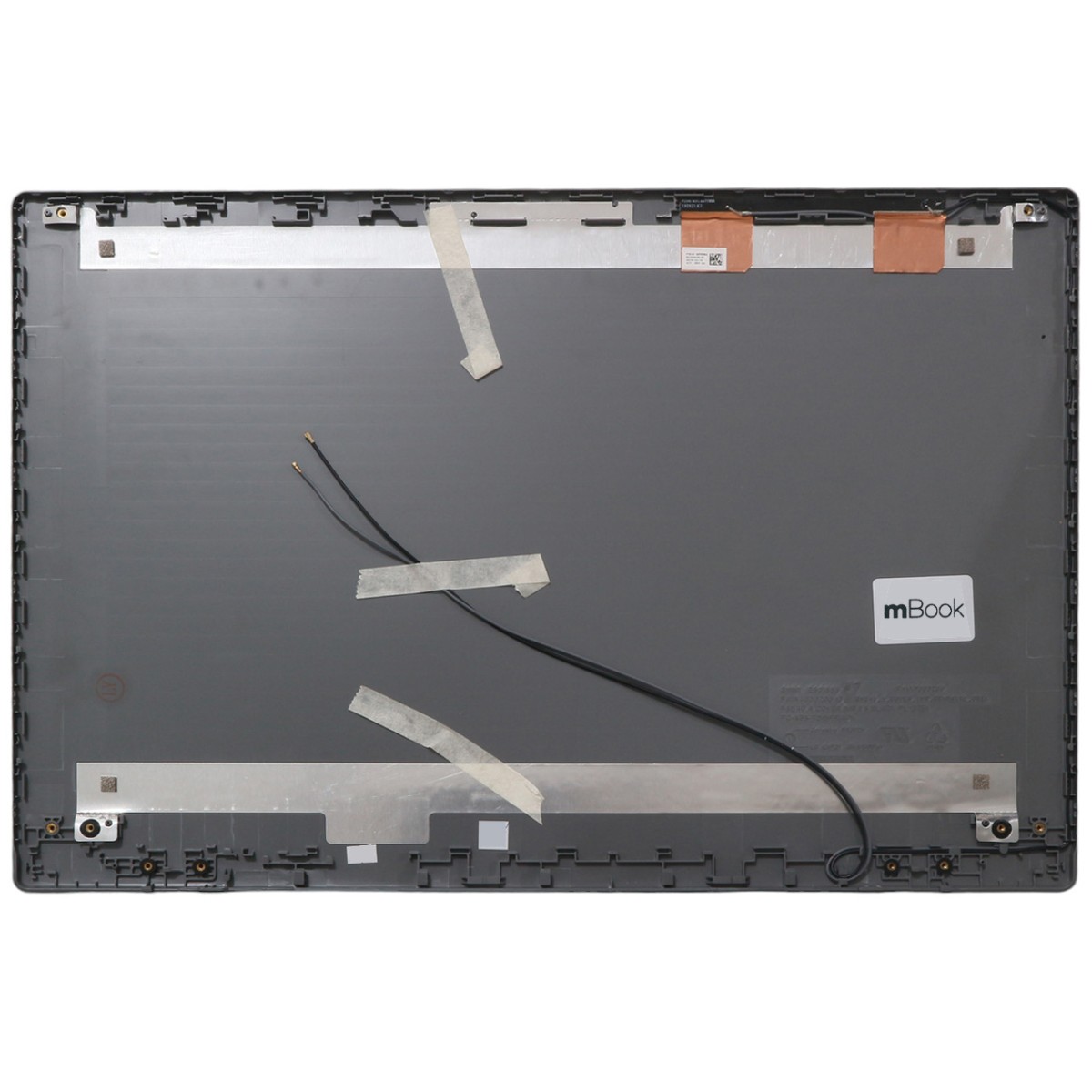 Tampa traseira da tela e moldura para Lenovo AP1A4000300, 