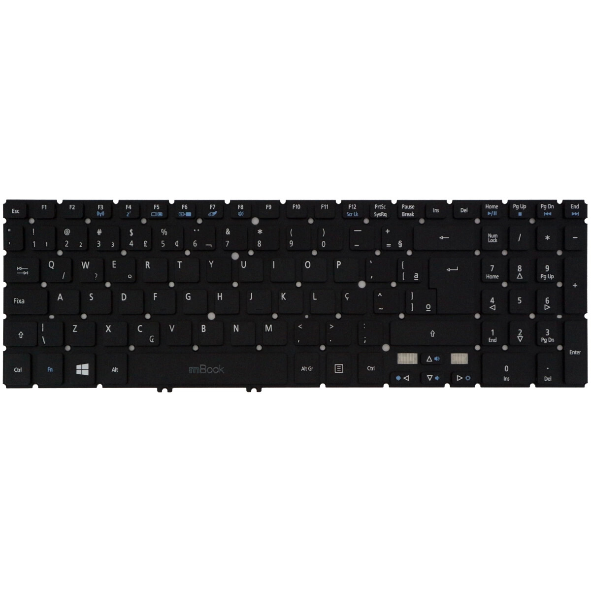 Teclado Para Notebook Aspire V7-582p V7-582pg, 