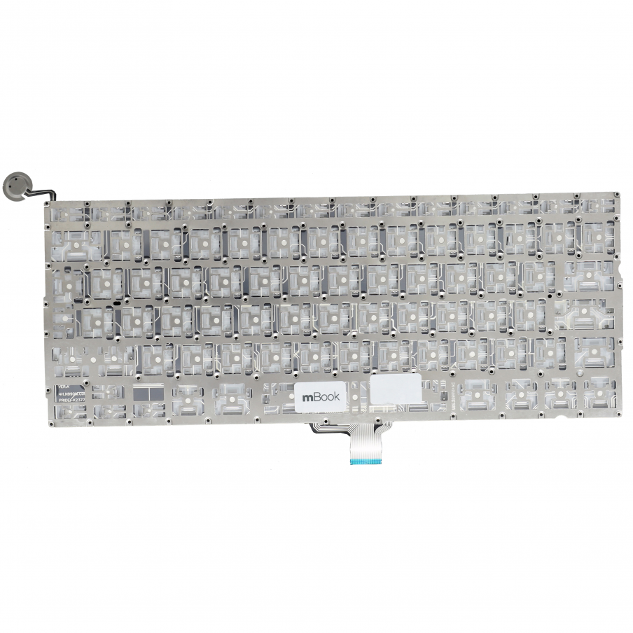 Teclado compatível com Macbook White 2009 A1342 BR Ç