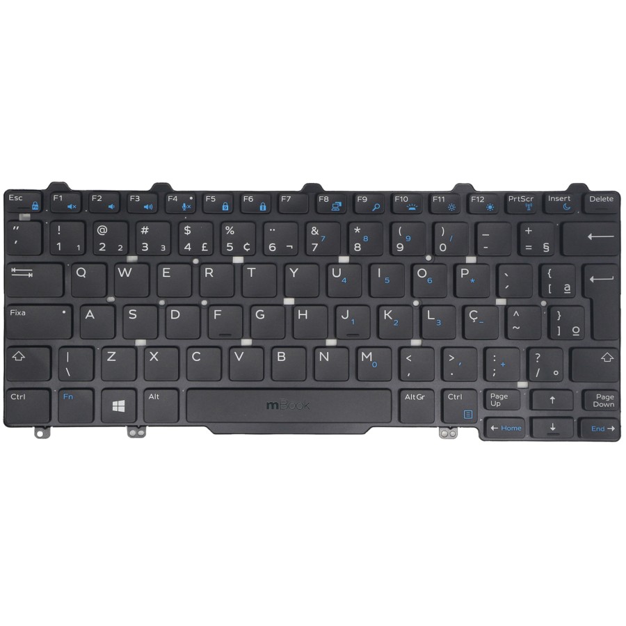 Teclado para Dell Latitude P25S BR Ç