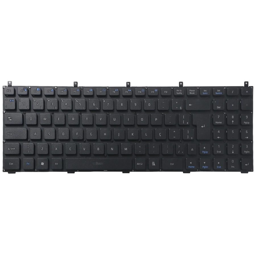 Teclado para Avell compatível com PN 6-80-M9800-016-1, 