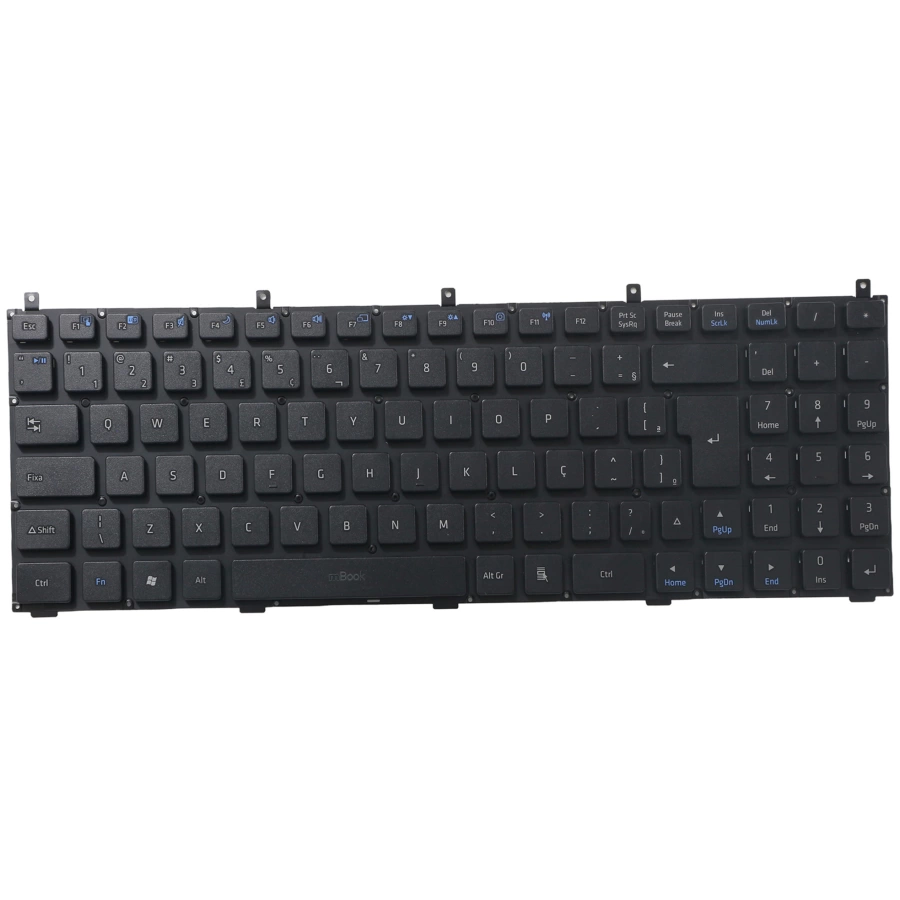 Teclado para Avell compatível com PN 6-80-M9800-016-1, 