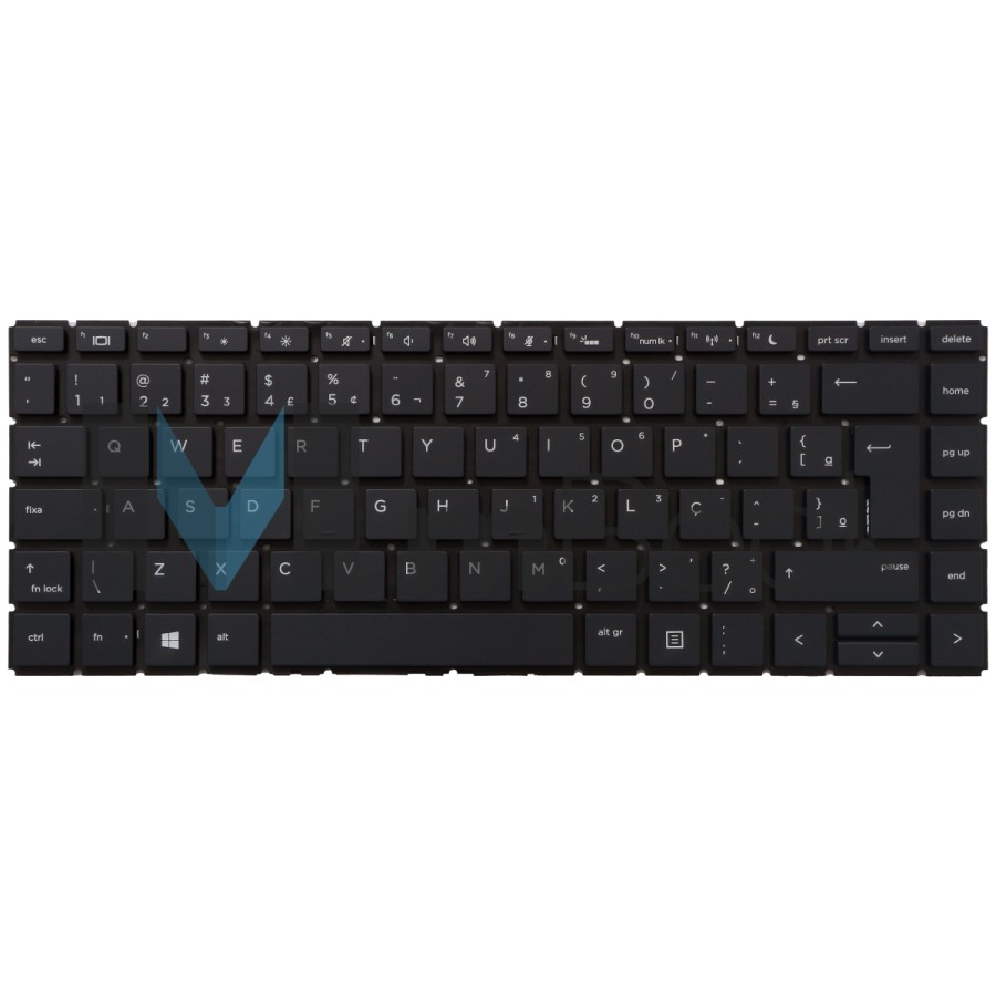 Teclado para HP Probook 440 G7 Layout BR com LED