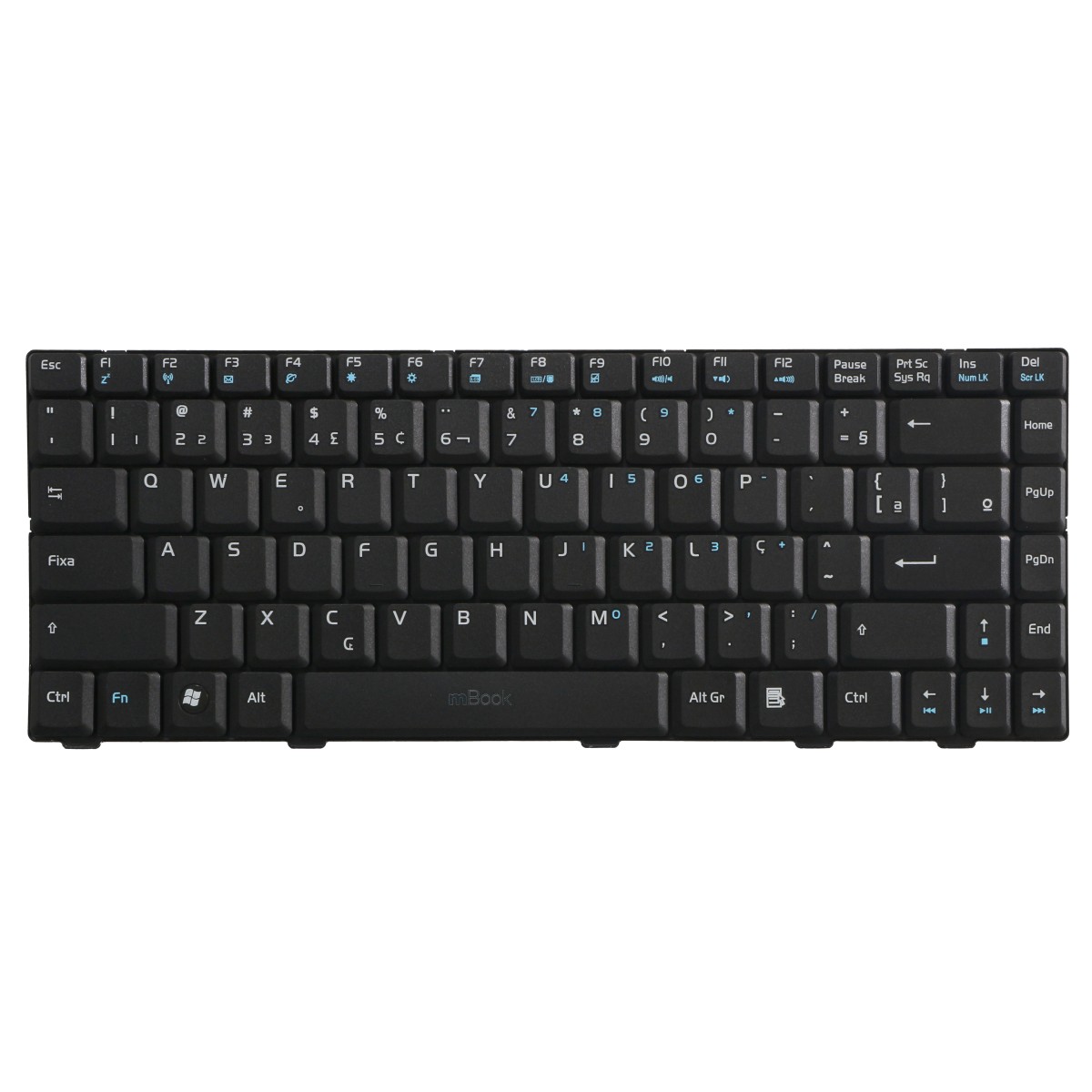 Teclado para Positivo compatível com PN v092362as2, 