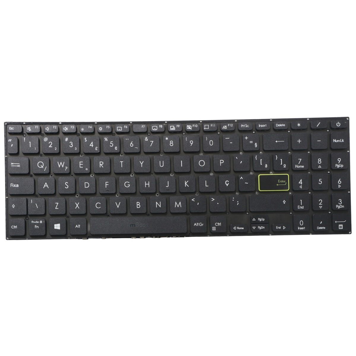 Teclado Para Asus Vivobook E510 E510ka E510m E510ma Abnt2, 
