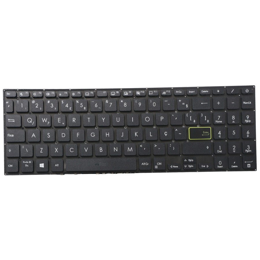 Teclado para Asus VivoBook S533E Series BR Ç ABNT2