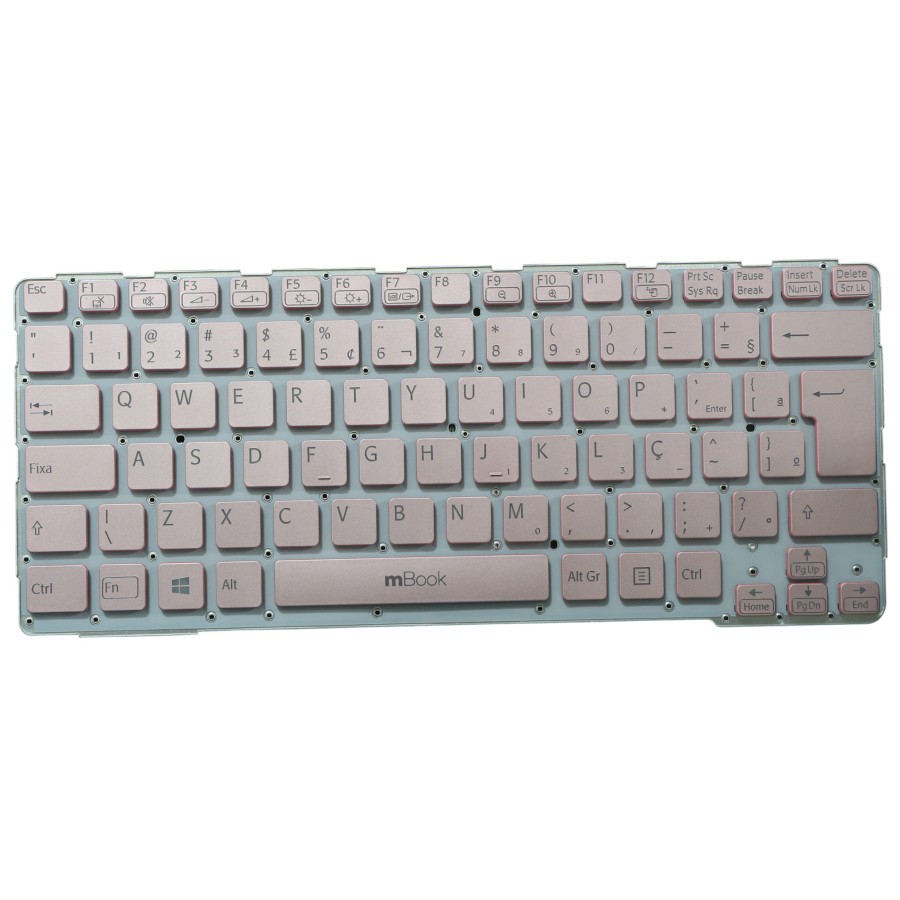 Teclado Para note Sony Vaio Rosé Sve14a BR Com Ç