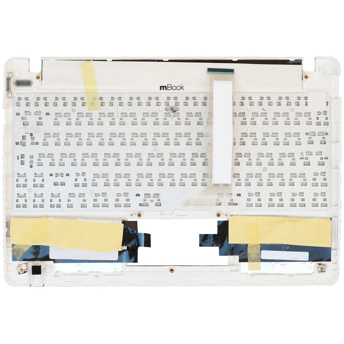 Teclado Com Restpad para Asus X102 X102b X102ba Branco, 
