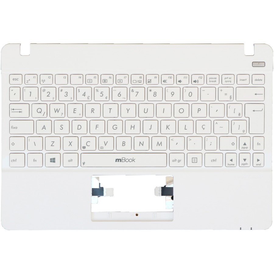 Teclado com restpad Asus Vivobook X102 X102B X102BA Branco