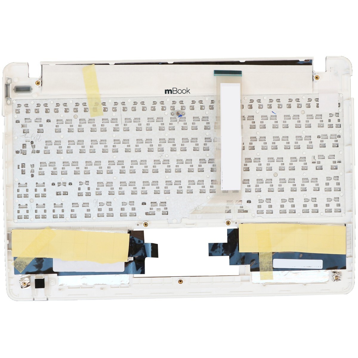 Teclado Com Restpad para Asus X102 X102b X102ba Branco, 