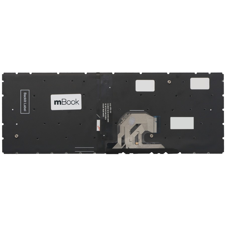 Teclado para HP Probook 445R G7 Layout BR com LED, 