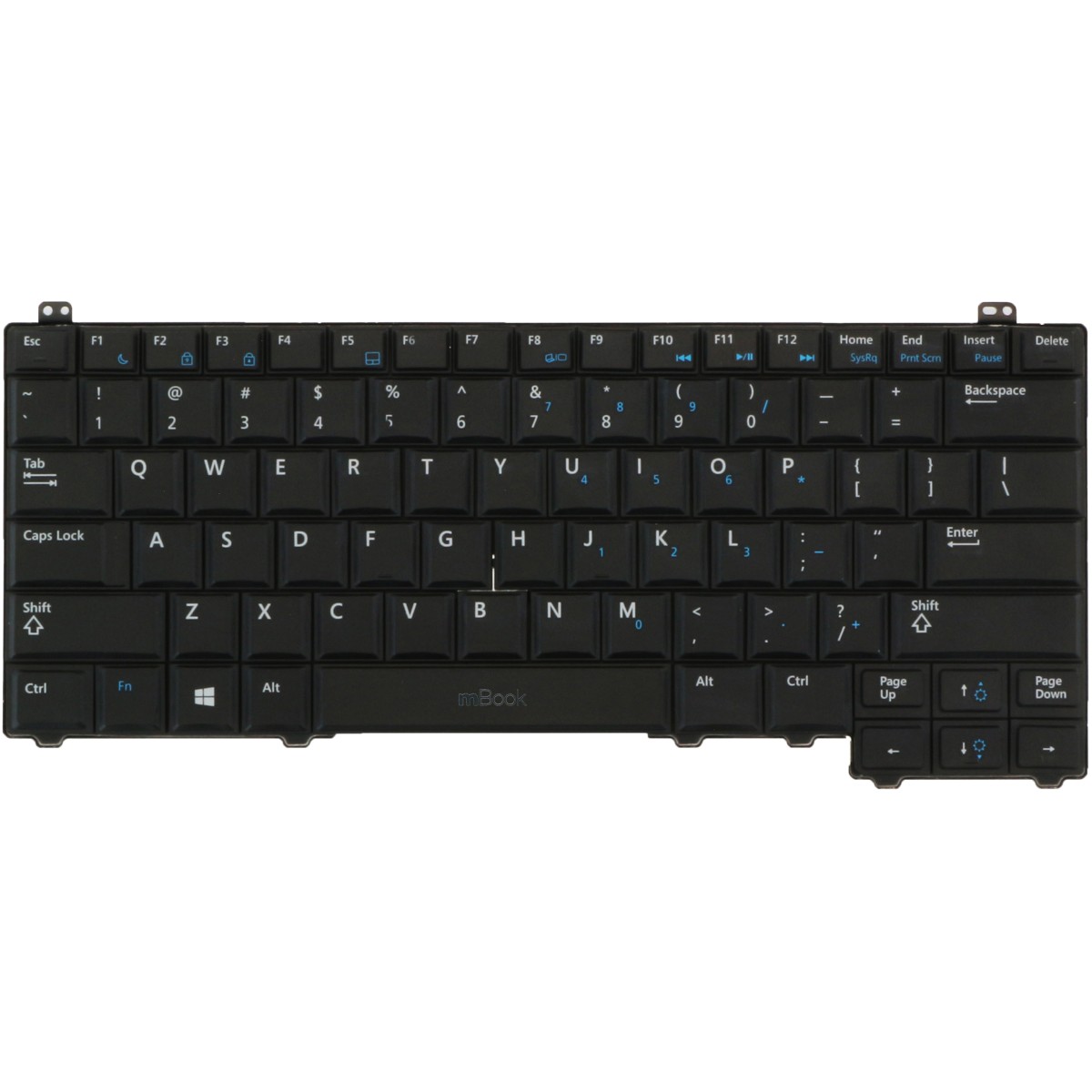 Teclado Notebook para Dell Latitude Mp-13b63us6698, 