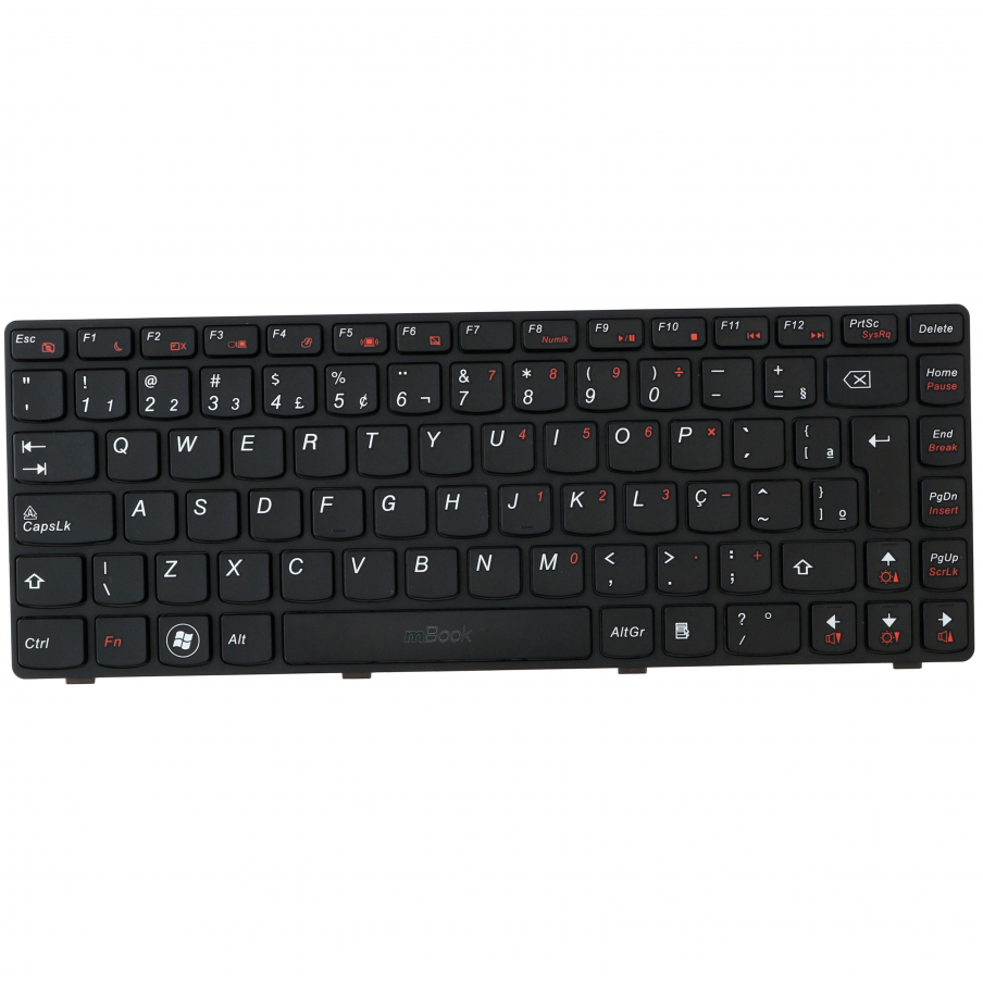 Teclado para Lenovo Z370 Z470 25-012010 Aekl6600110 Br